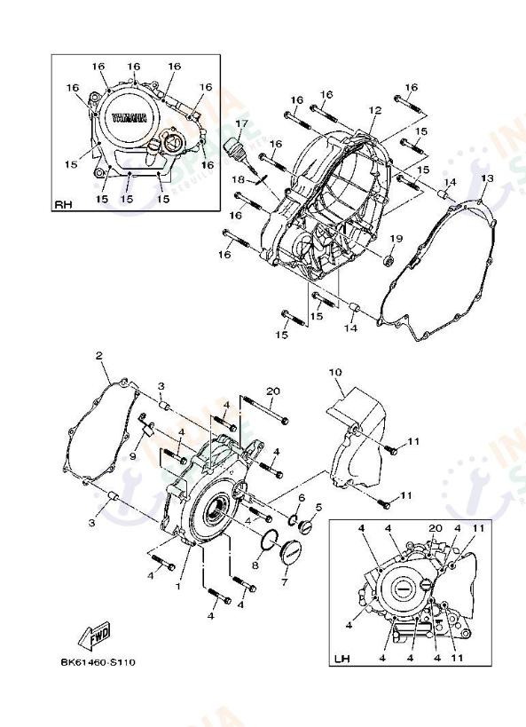 CRANKCASE COVER 1